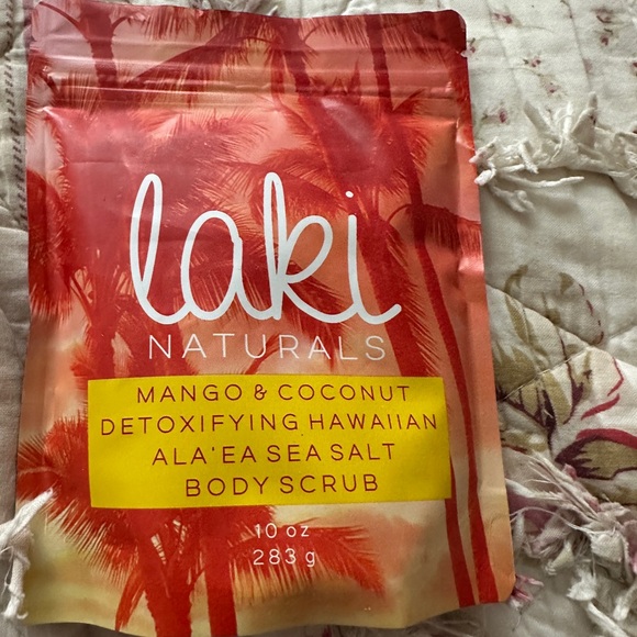 Other - Laki Naturals Mango & Coconut Detoxifying Body Scrub